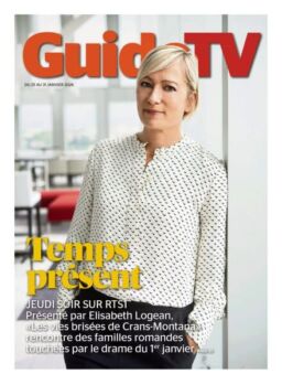 Guide TV – 25 Janvier 2026