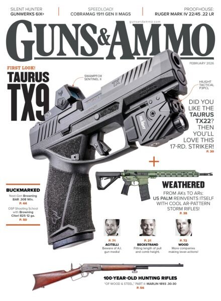 Guns & Ammo – February 2026 Cover