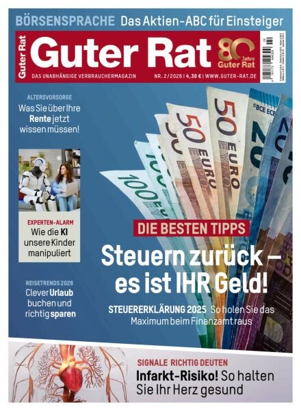 Guter Rat – Februar 2026 Cover