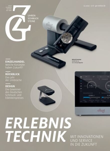GZ Goldschmiede Zeitung – Dezember 2025 Cover