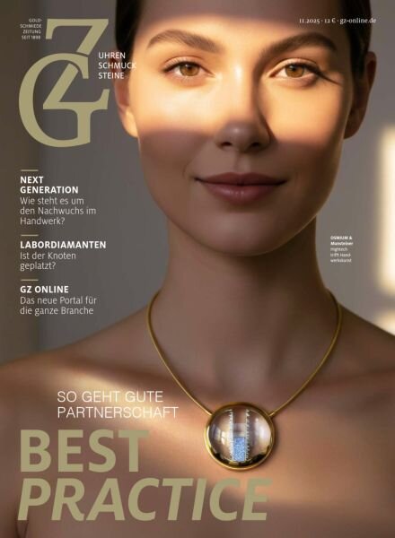 GZ Goldschmiede Zeitung – November 2025 Cover