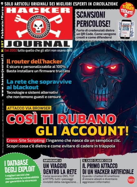 Hacker Journal – Febbraio-Marzo 2026 Cover