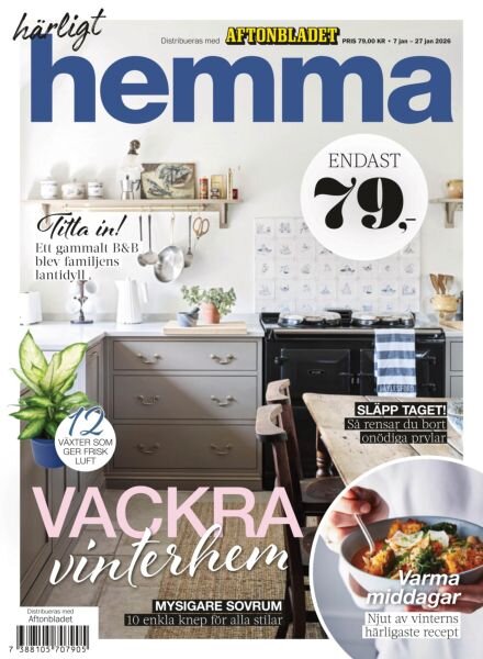 Harligt Hemma – Januari 2026 Cover