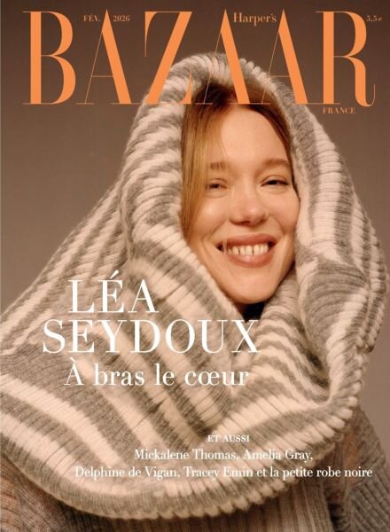 Harper’s Bazaar France – Fevrier 2026 Cover