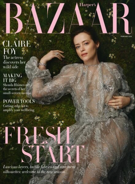 Harper’s Bazaar UK – February 2026 Cover
