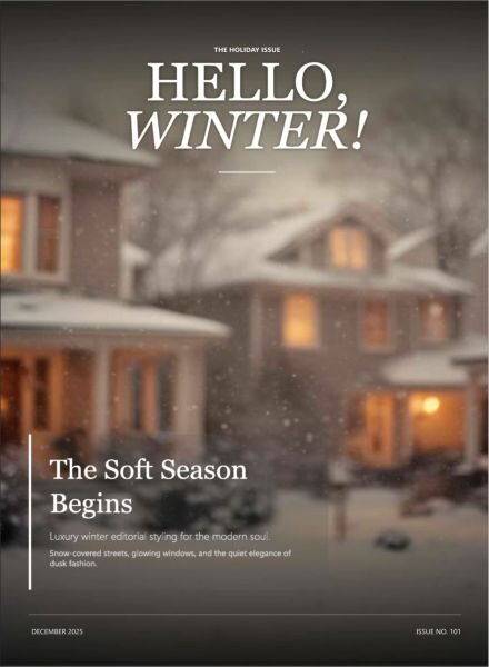 Hello Winter! Magazine – December 2025 Cover