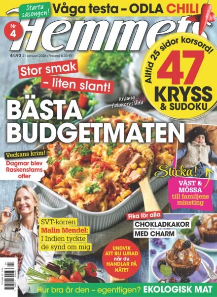 Hemmets Veckotidning – 21 Januari 2026 Cover