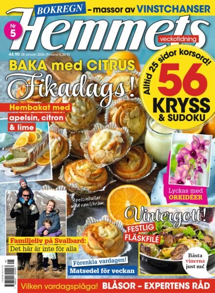Hemmets Veckotidning – 28 Januari 2026 Cover