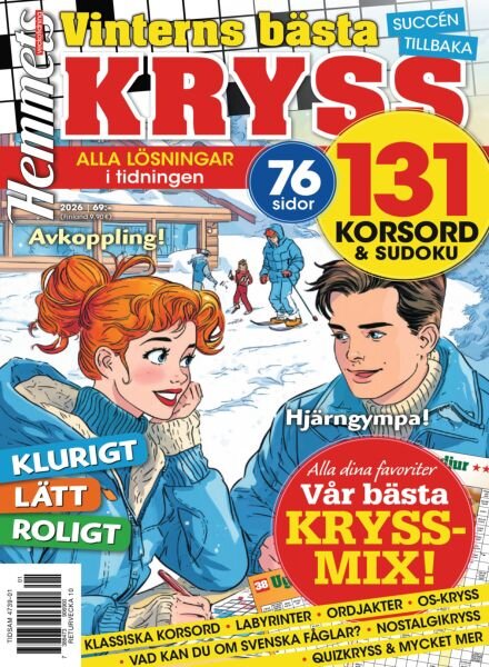 Hemmets Veckotidning Basta kryss – 7 Januari 2026 Cover