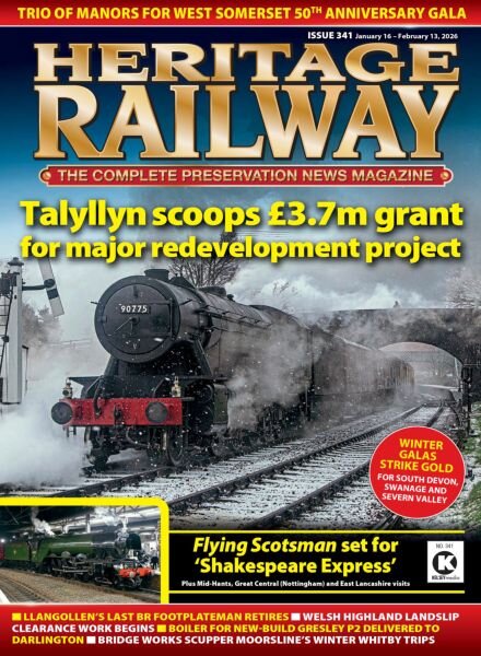 Heritage Railway – January 16 2026 Cover
