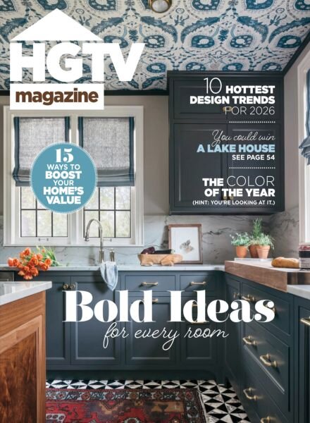 HGTV Magazine – January-February 2026 Cover