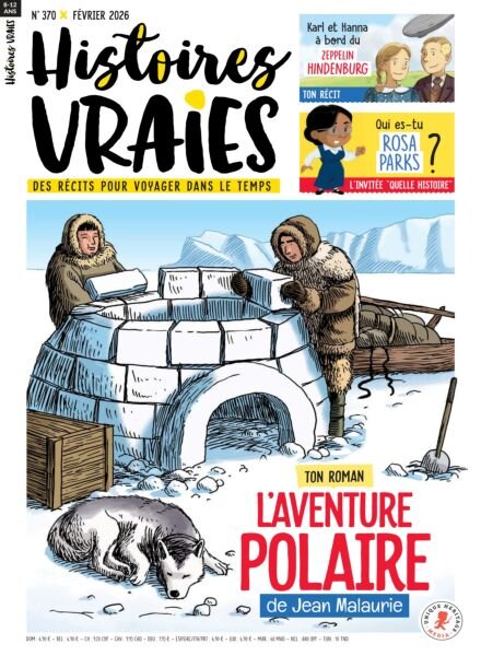 Histoires Vraies – Fevrier 2026 Cover