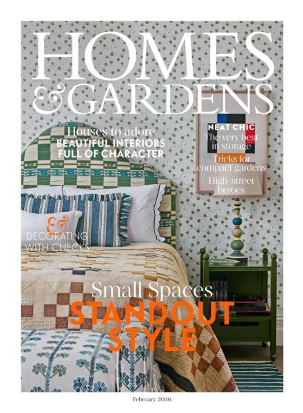 Homes & Gardens UK – February 2026 Cover