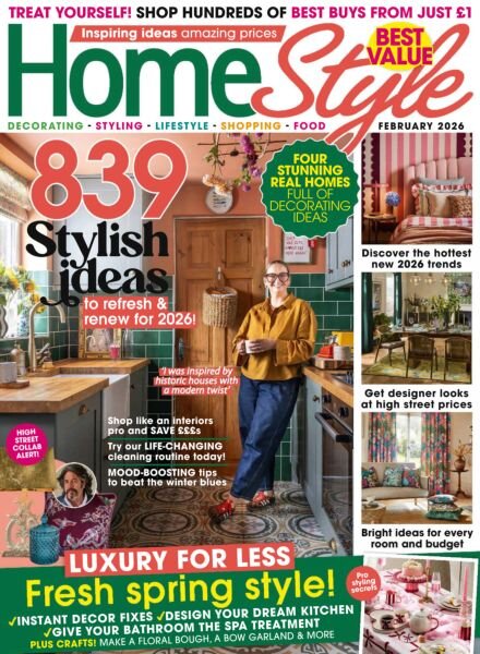 HomeStyle UK – February 2026 Cover