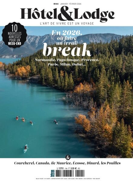 Hotel & Lodge – Janvier-Fevrier 2026 Cover