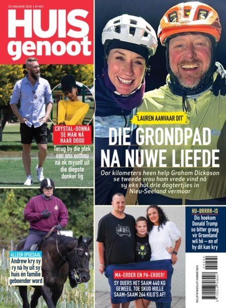Huisgenoot – 29 January 2026 Cover