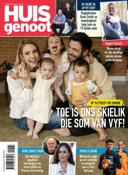 Huisgenoot – 8 January 2026 Cover