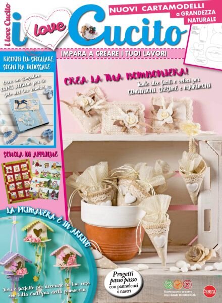 I Love Cucito – Gennaio 2026 Cover