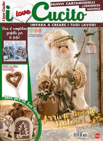 I Love Cucito – Novembre 2025 Cover