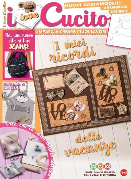 I Love Cucito – Ottobre 2025 Cover