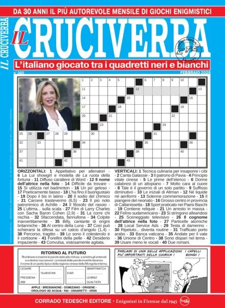 Il Cruciverba – Febbraio 2026 Cover