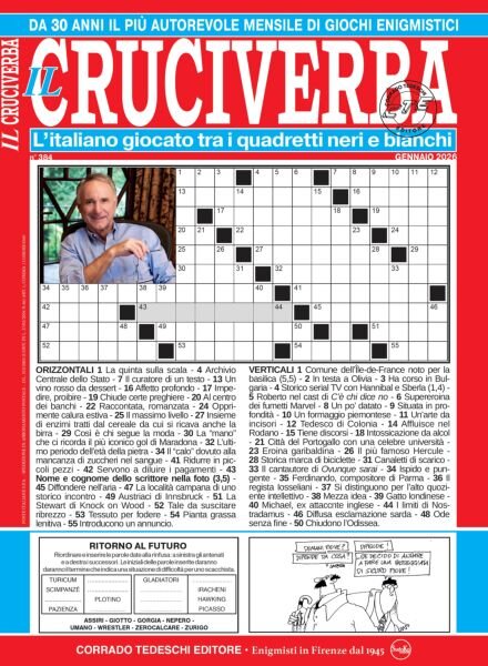 Il Cruciverba – Gennaio 2026 Cover