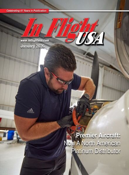 In Flight USA – January 2026 Cover