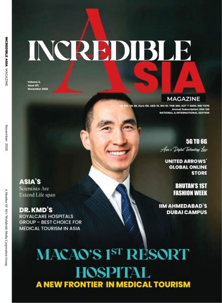 Incredible Asia Magazine – November 2025 Cover