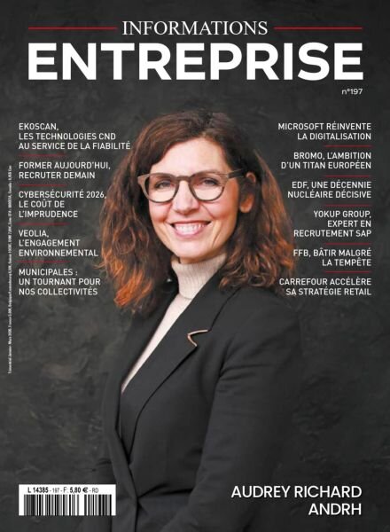 Informations Entreprise – Janvier-Mars 2026 Cover