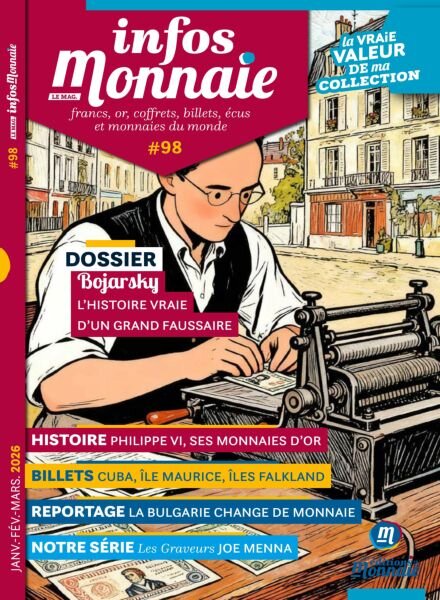 Infos Monnaie – Janvier-Fevrier-Mars 2026 Cover