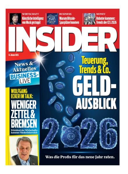 Insider Austria – 14 Januar 2026 Cover