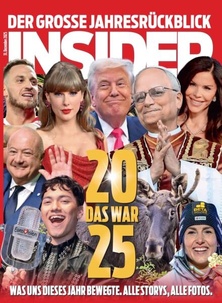 Insider Austria – 31 Dezember 2025 Cover