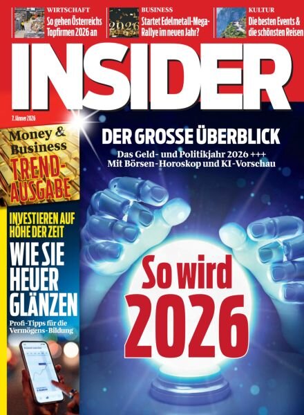 Insider Austria – 7 Januar 2026 Cover