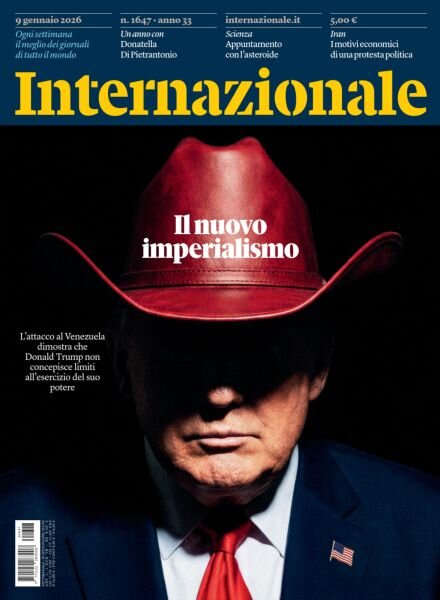 Internazionale – 9 Gennaio 2026 Cover