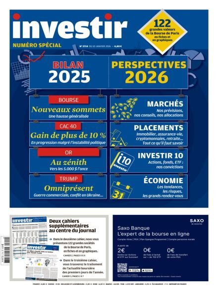 Investir – 10 Janvier 2026 Cover