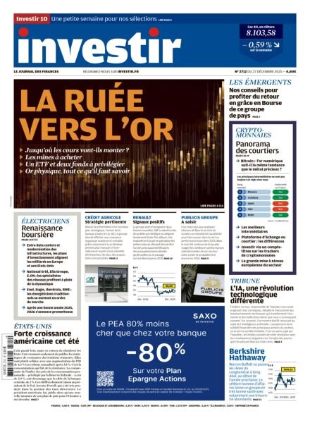 Investir – 27 Decembre 2025 Cover