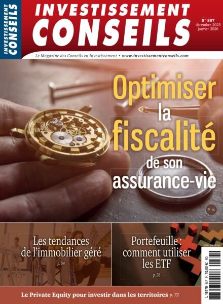 Investissement Conseils – Decembre 2025 – Janvier 2026 Cover