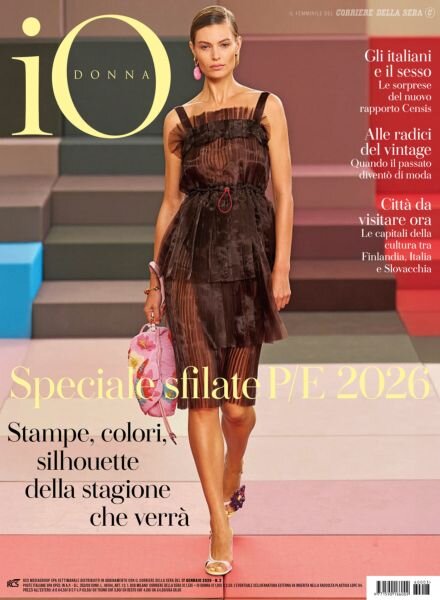 Io Donna del Corriere della Sera – 17 Gennaio 2026 Cover
