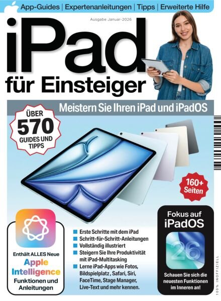 iPad fur Einsteiger – Januar 2026 Cover