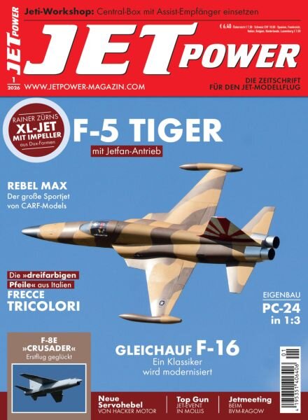 JetPower Deutsche Ausgabe – Januar 2026 Cover