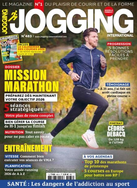 Jogging International – Decembre 2025 – Janvier 2026 Cover