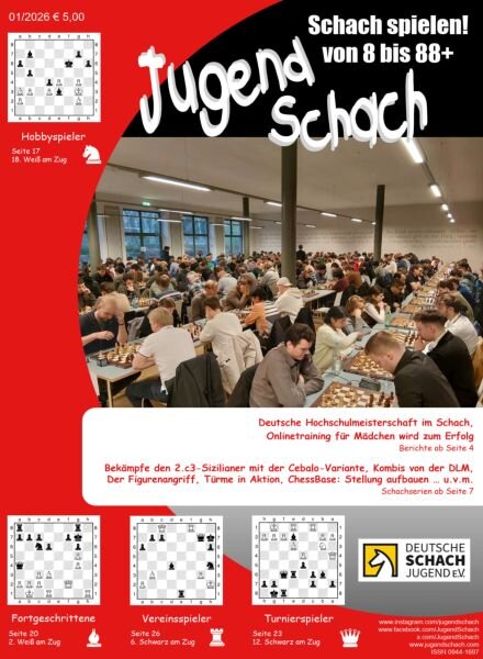 JugendSchach – Januar 2026 Cover