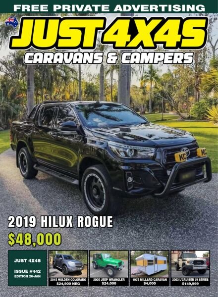 Just 4x4s Caravans & Campers – Issue 442 2026 Cover