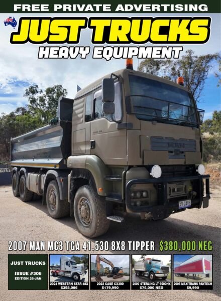 Just Trucks & Heavy Equipment – January 2026 Cover