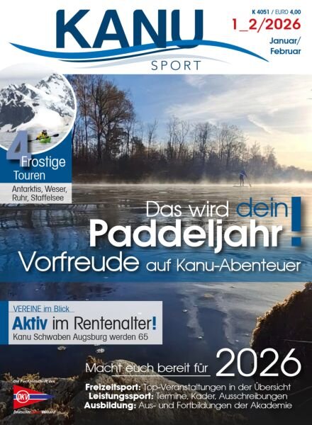 Kanu Sport – Januar-Februar 2026 Cover