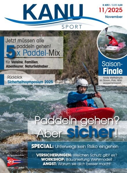 Kanu Sport – November 2025 Cover