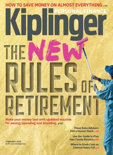 Kiplinger’s Personal Finance – February 2026 Cover