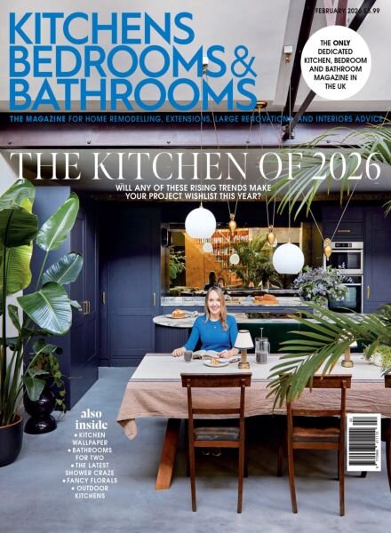 Kitchens Bedrooms & Bathrooms – February 2026 Cover