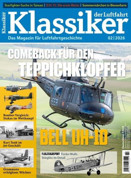 Klassiker der Luftfahrt – 8 Januar 2026 Cover
