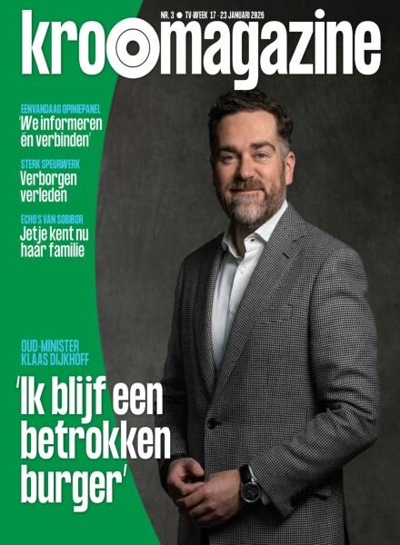 KRO Magazine – 17 Januari 2026 Cover